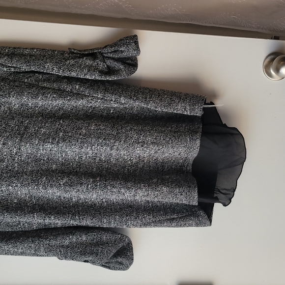 Tribal Jeans Knit Top Black and White Size Small - Picture 6 of 9